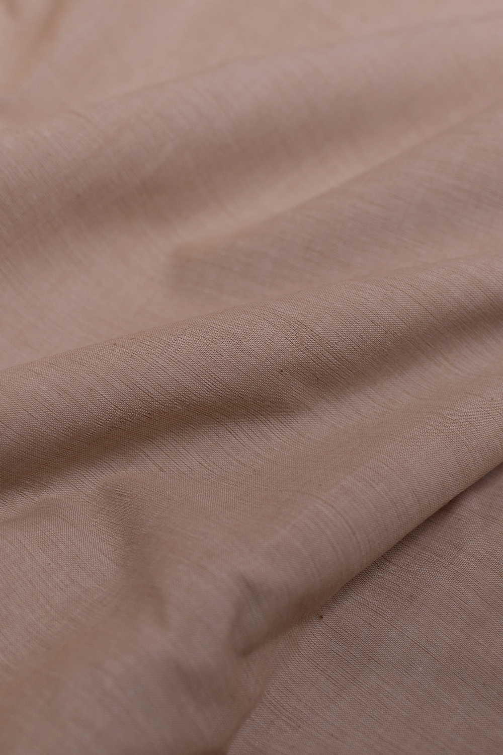 Soft Beige Mangalagiri Cotton Fabric - Image 2
