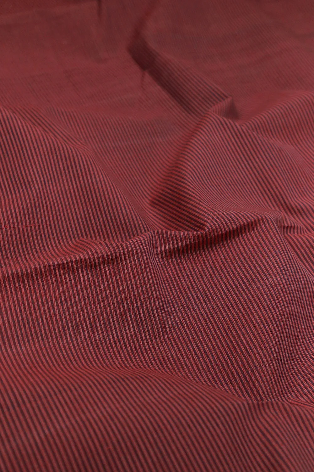 Thin Striped Mangalagiri Cotton Fabric - Image 2
