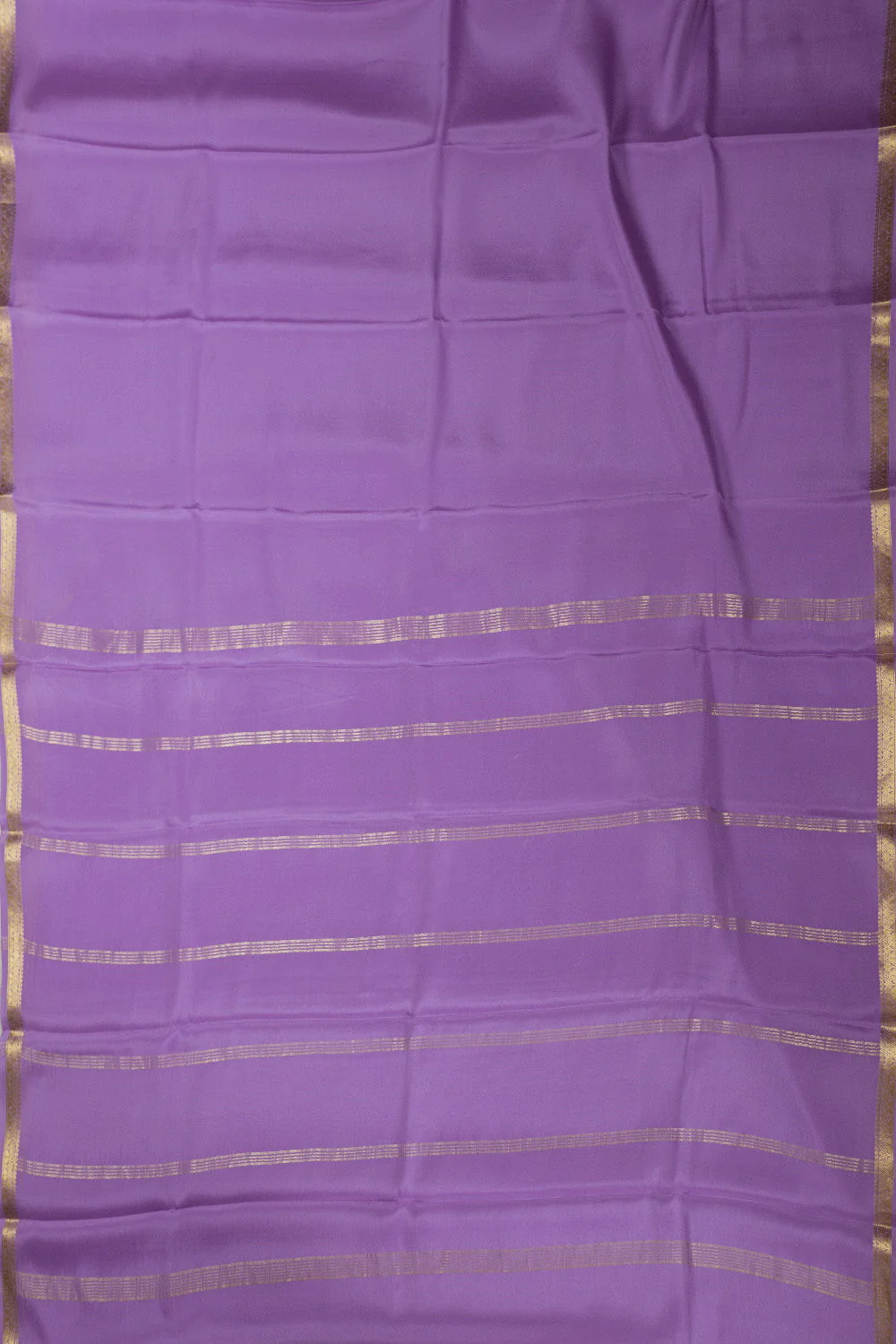 Iris Purple Mysore pure Silk saree - Image 2