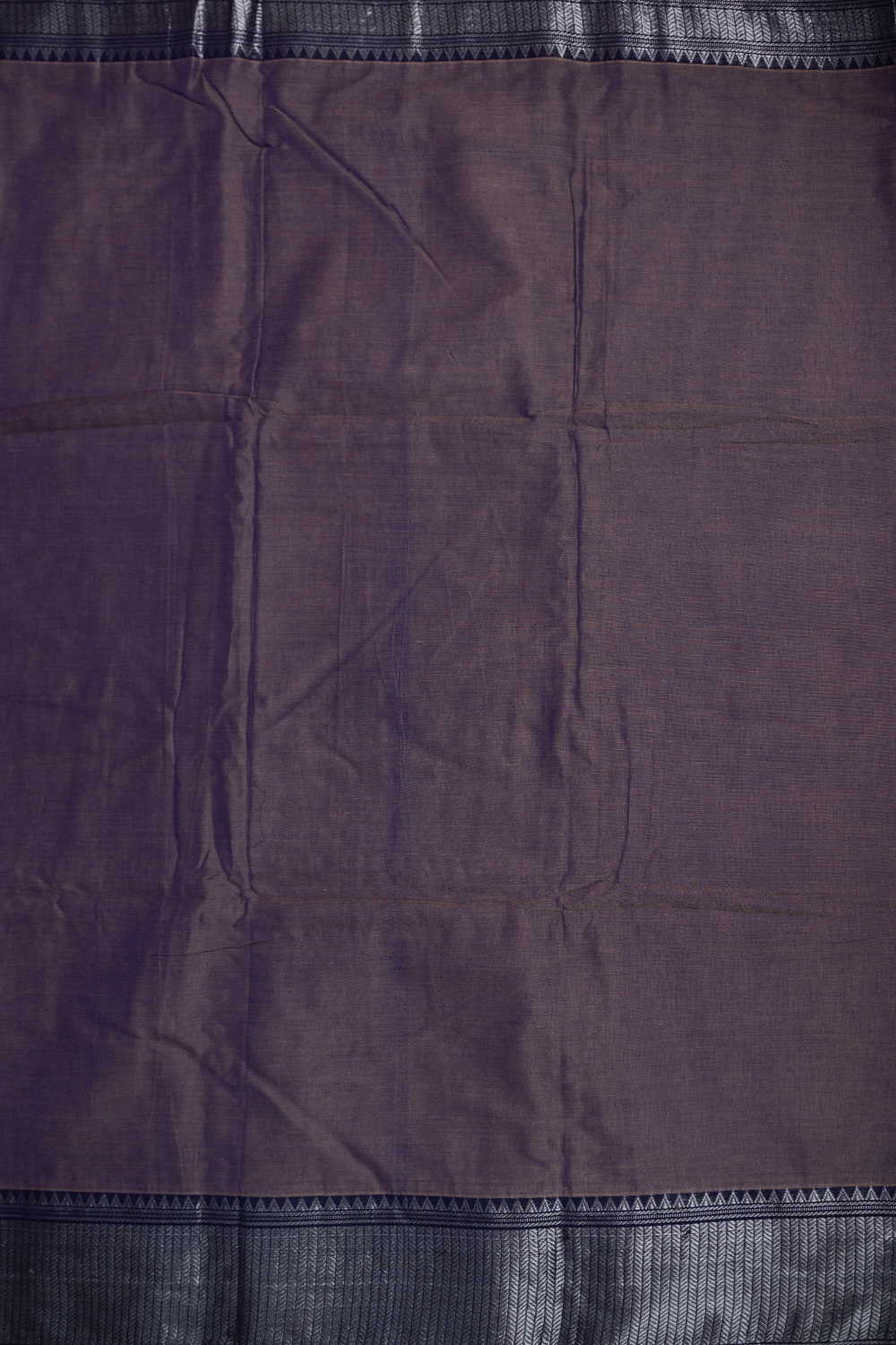Silver Zari - Border Narayanpet Cotton Fabric - Image 4