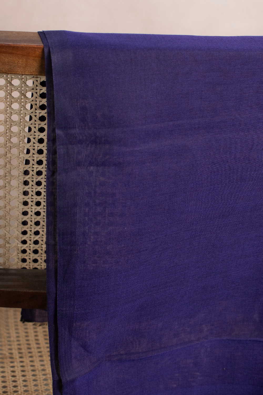 Shade of Violet Handwoven Cotton Fabric - Image 2