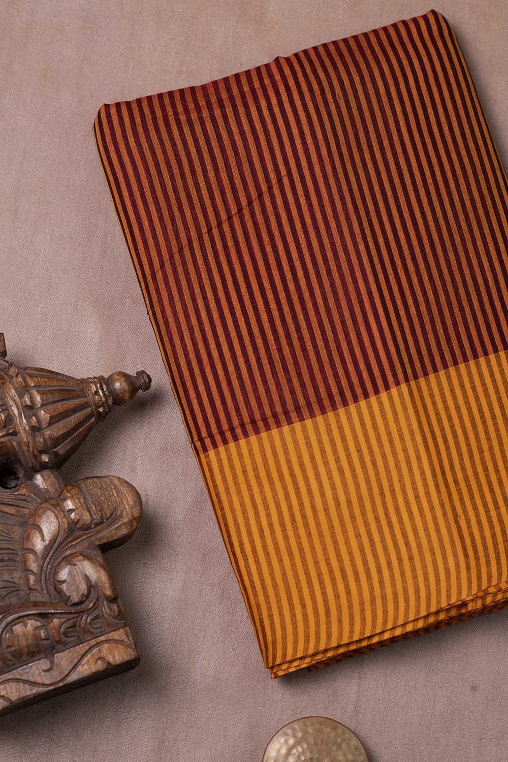 Ganga Jamuna Border Narayanpet Cotton Fabric