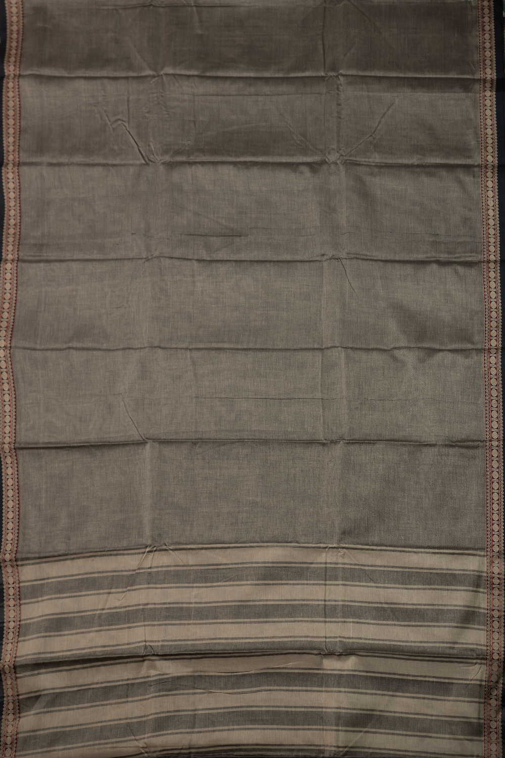 Shade of Grey Narayanpet Cotton saree - Image 2