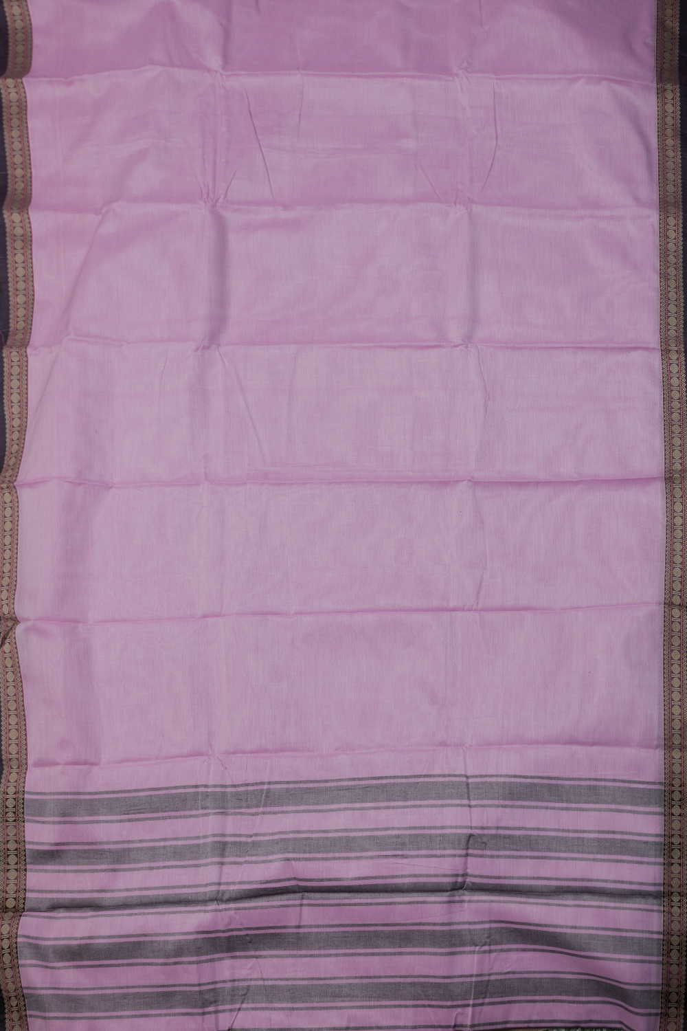 Soft Pink Narayanpet Cotton saree - Image 2