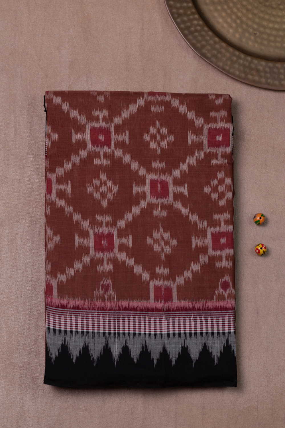 Geometry Pattern Orissa Ikat Cotton saree