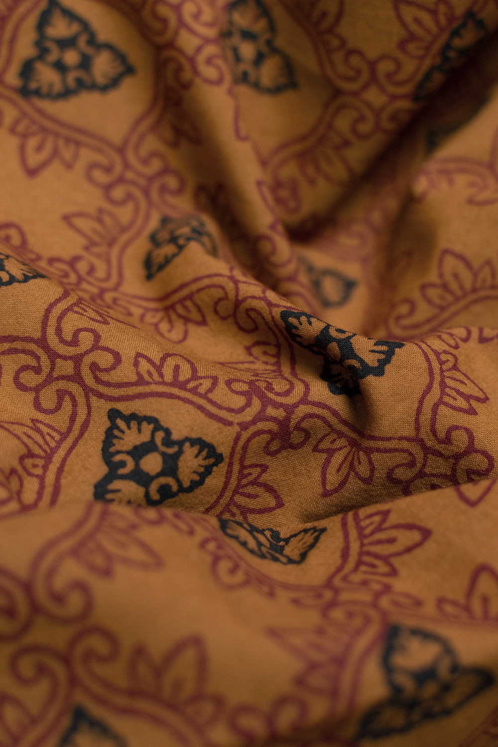 Yellow Bagh Cotton Fabric - 1.5m - Image 3