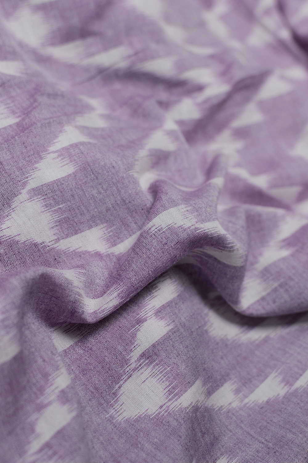 Chevron Pattern Orissa Ikat Cotton Fabric - 0.7m - Image 2