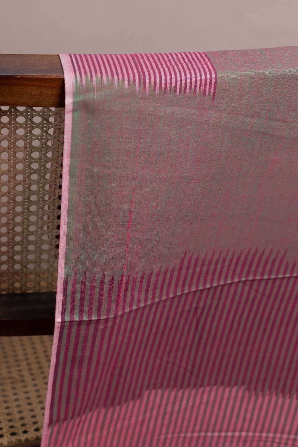 Multi-Coloured Ikat Cotton Fabric - 2.2m