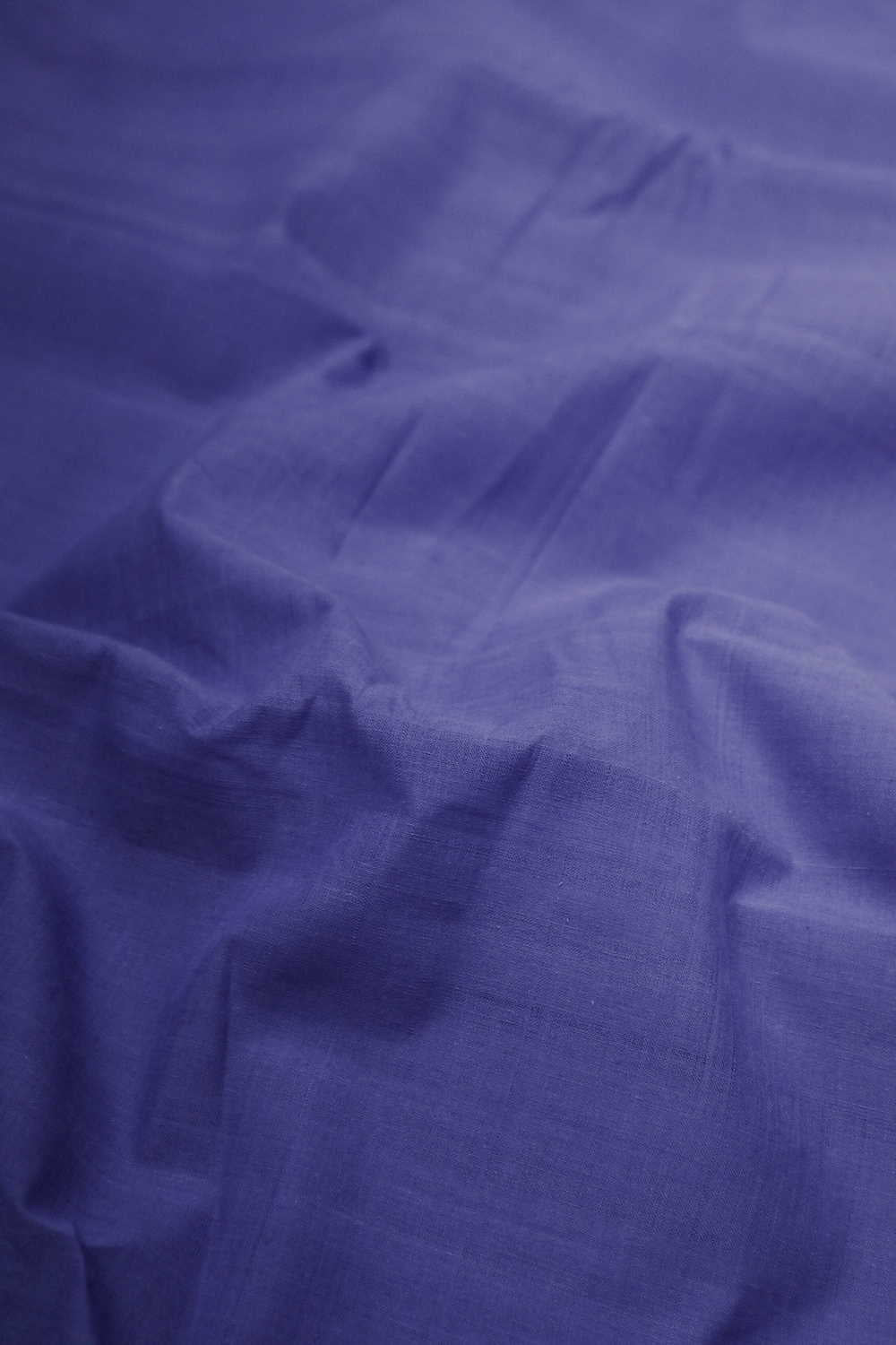 Faded Violet Mangalagiri Plain Cotton Fabric - 0.6m - Image 2