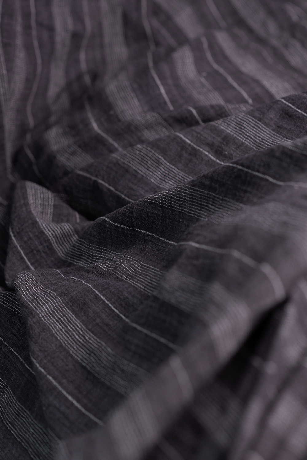 Lighter Grey Kala Cotton Fabric - 0.7m - Image 2