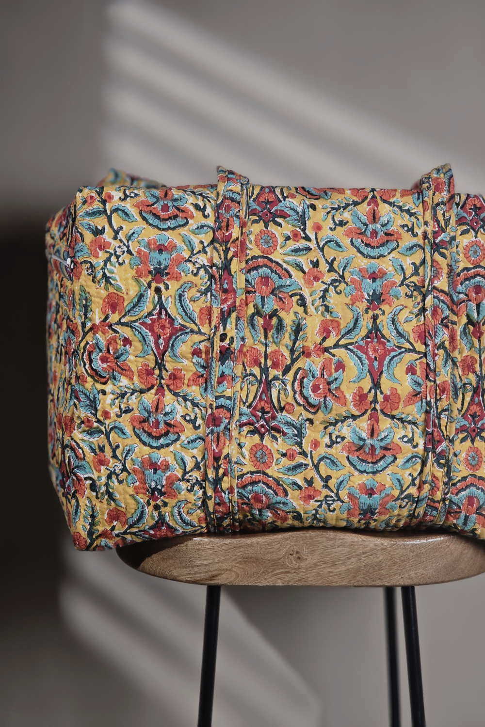 Blossom Trail Sanganeri Duffle Bag