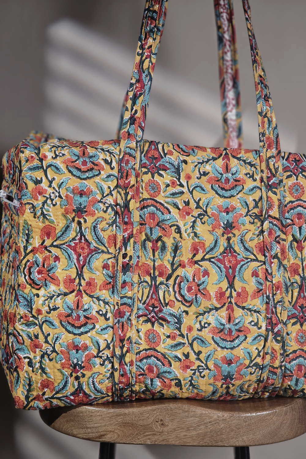 Blossom Trail Sanganeri Duffle Bag - Image 3