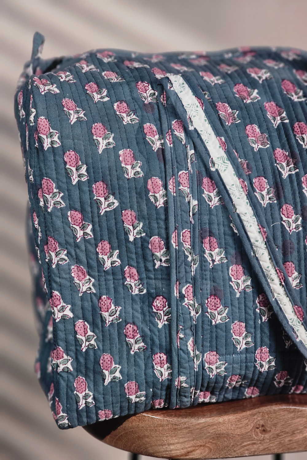 Heritage Journey Sanganeri Duffle Bag - Image 2
