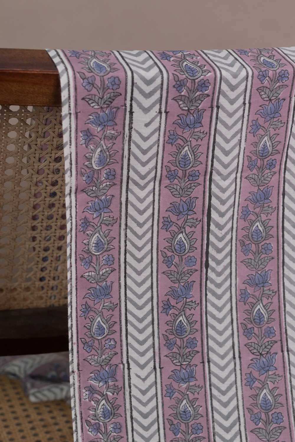 Floral Pattern Sanganeri Cotton Fabric
