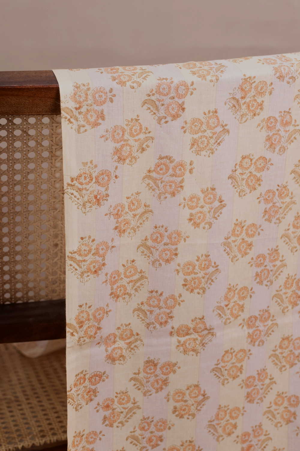 Florets Sanganeri Cotton Fabric