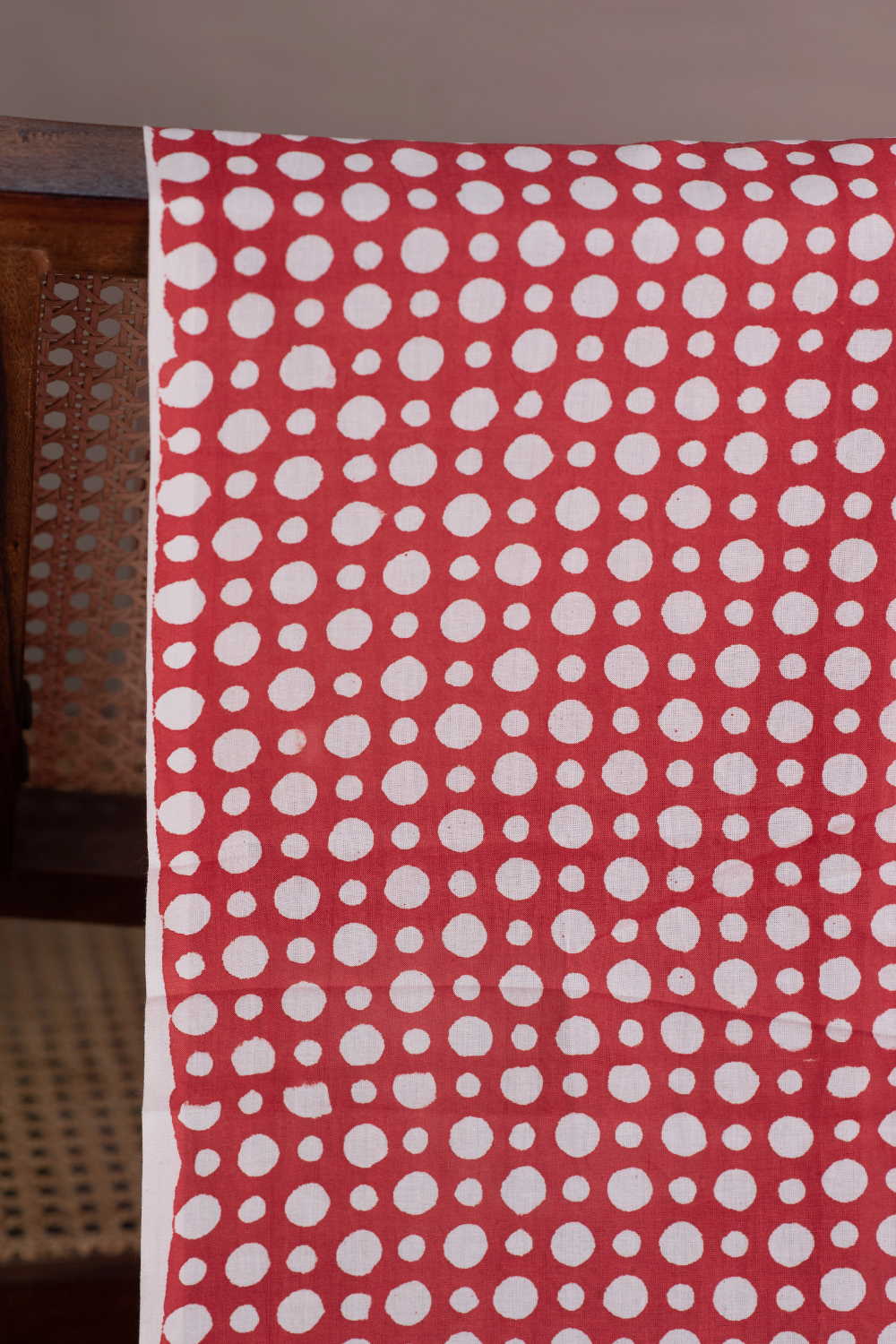 Candy Pop Dots Sanganeri Cotton Fabric