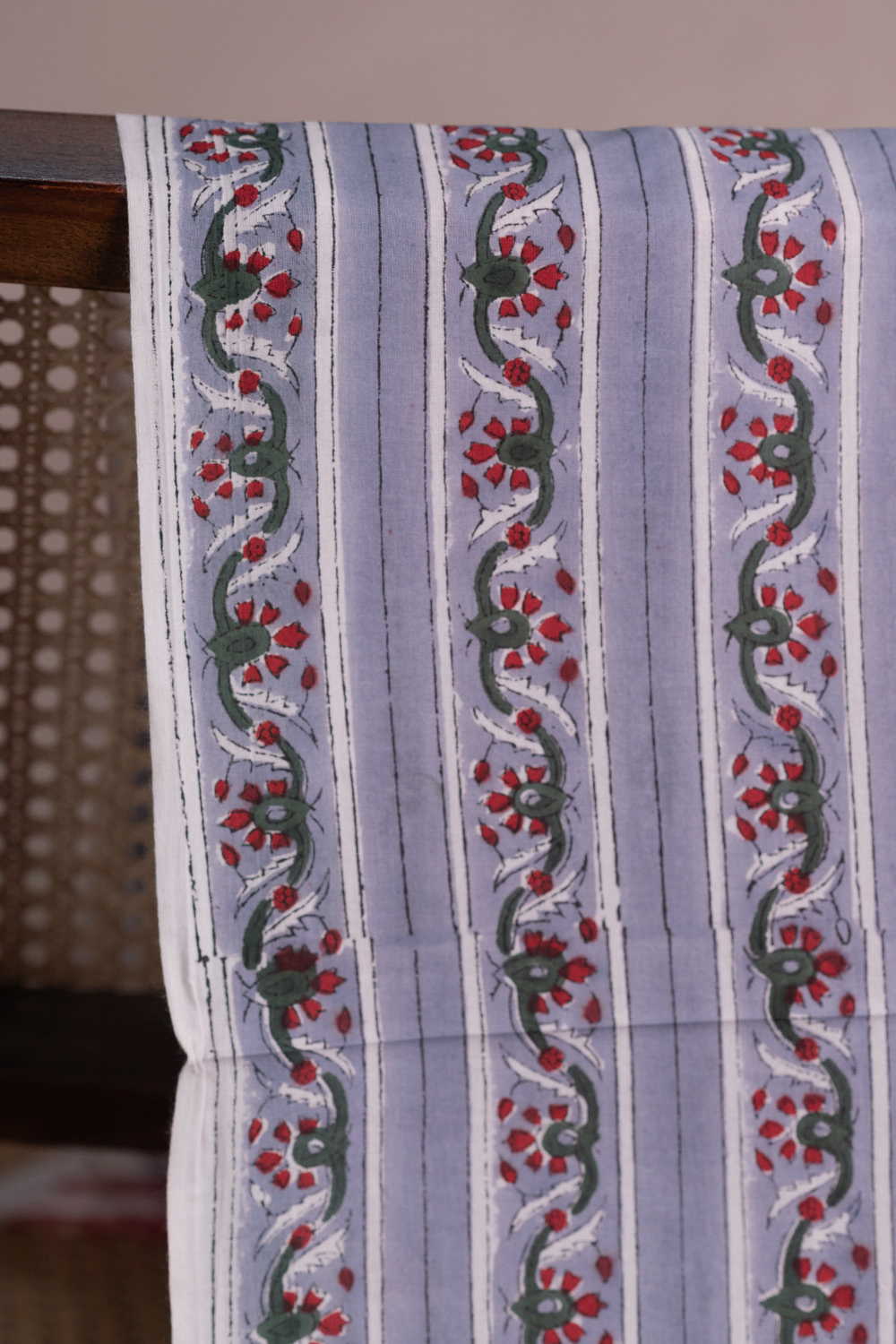 FloralWave Sanganeri Cotton Fabric - Image 2
