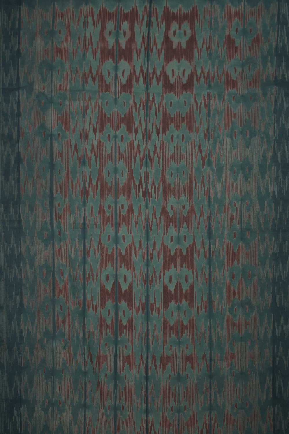 Irregular Pattern - Green Shibori Kurta Fabric - Image 3