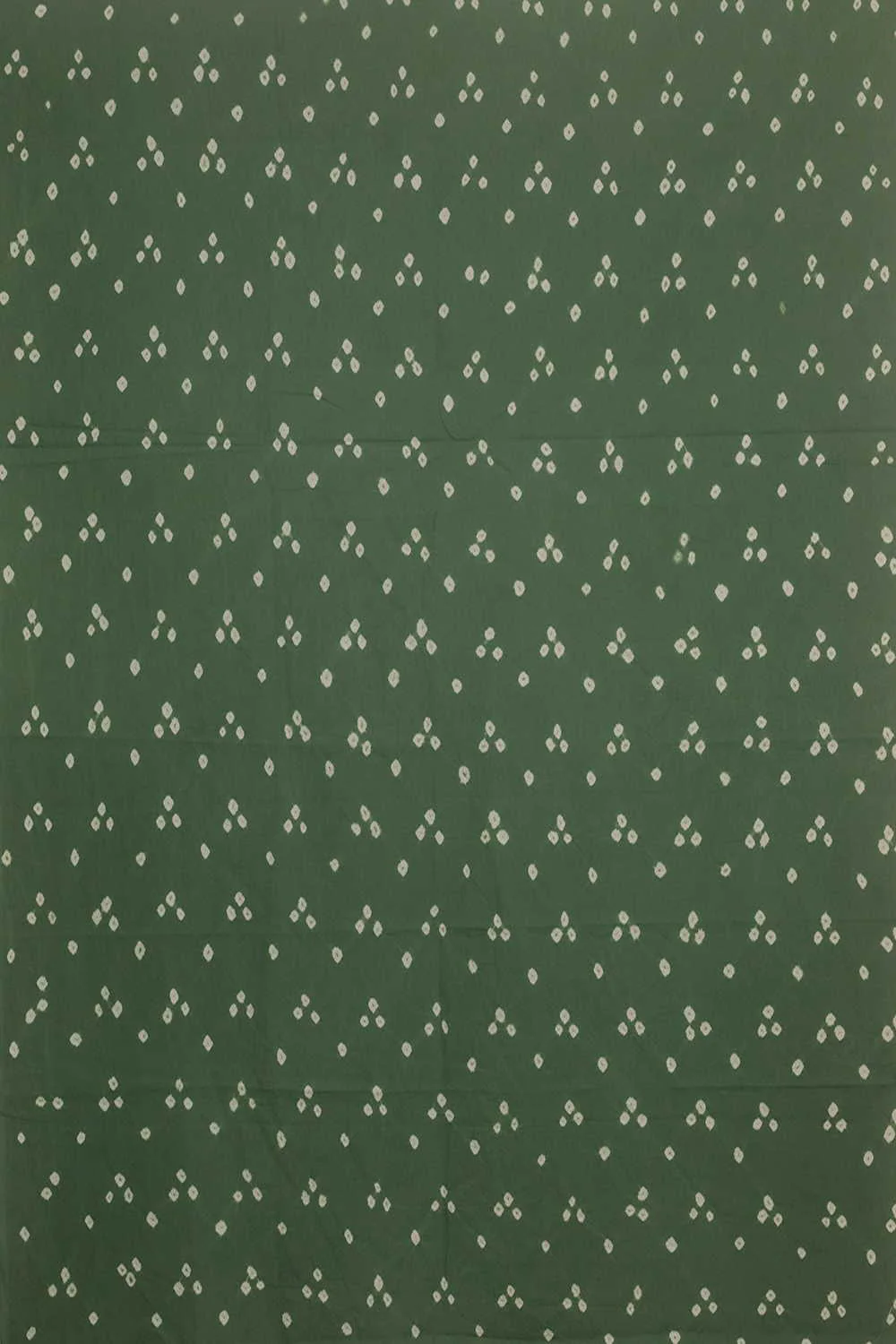 Pickle Green Bandhani Kurta Fabric - Image 3