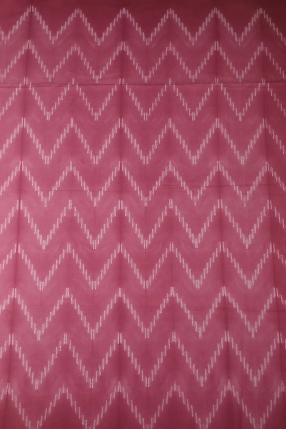 Zig Zag Patterns on Pink Shibori Cotton Kurta - Image 3