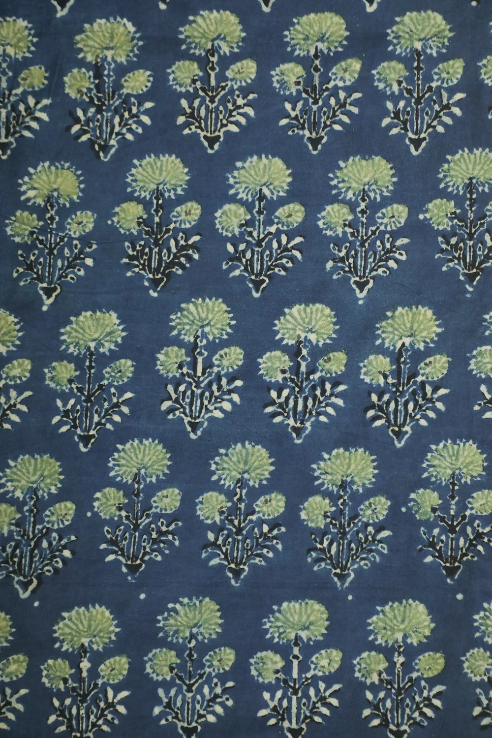 Floral Indigo Ajrak Palazzo Pant - Image 3