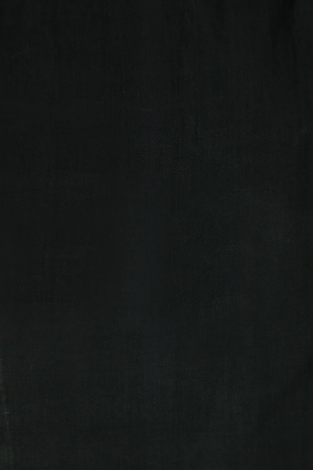 Black Handwoven Mangalagiri Stitched Pant - Image 4
