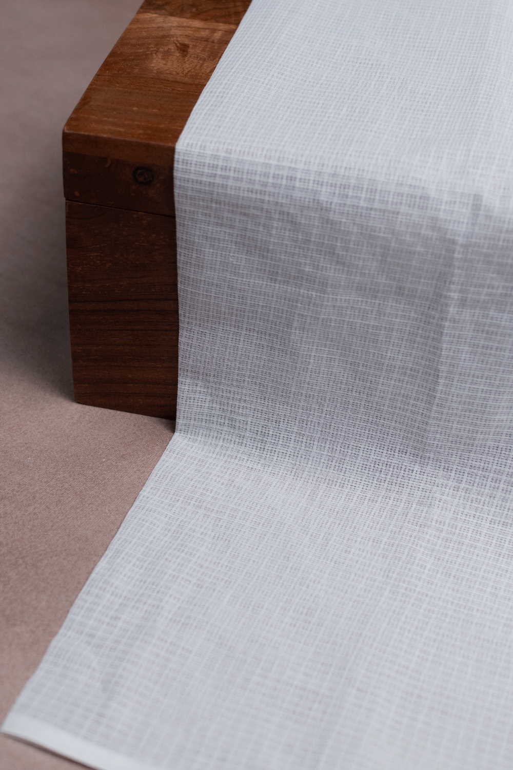 Off-White Kota Cotton Fabric - Image 4