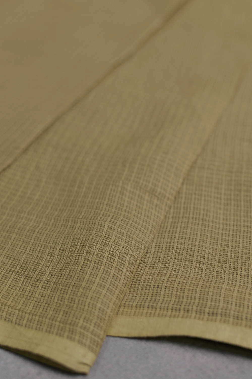 Light Green Kota Cotton Fabric - Image 3