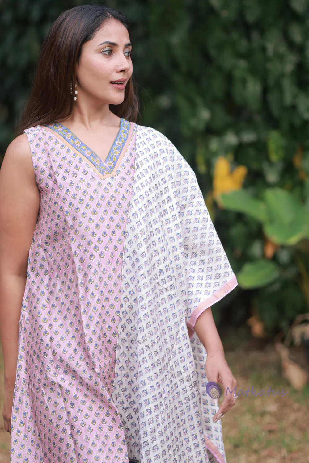 Aarna Unstitched Suit Pattern - Image 6
